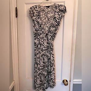 BCBG Wrap Midi Dress
